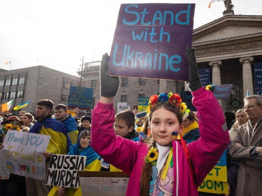 Save Ukrainian children from the clutches of Russia.